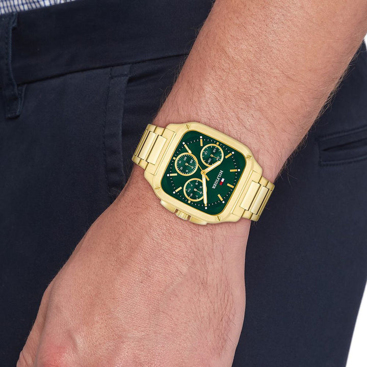 Tommy Hilfiger HERALD TH1792223W Green Dial Men&
