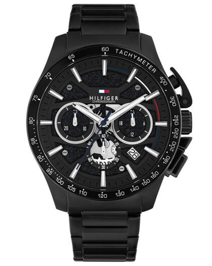 Tommy Hilfiger Bank TH1792262W Black Dial Men&