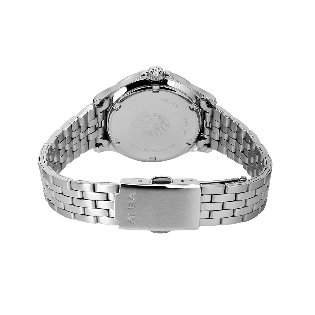Alba AH7EE3X1 Light Blue Dial Women&