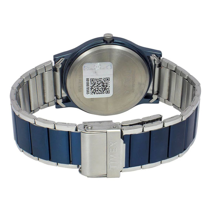 TIMEX Men Blue Round Dial Analog Watch - TW000R466