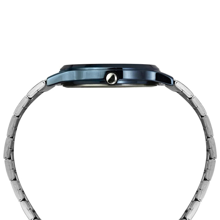 TIMEX Men Blue Round Dial Analog Watch - TW000R466