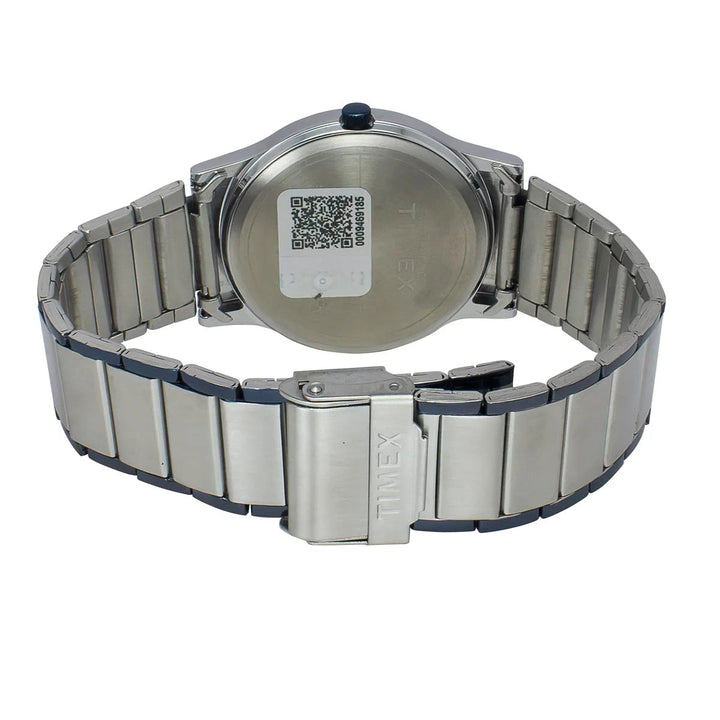 TIMEX Men Silver Round Dial Analog Watch - TW000R467