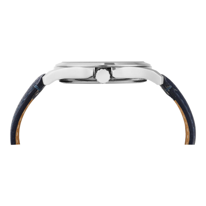 Timex Men Blue Round Analog Dial Watch- TW000X132