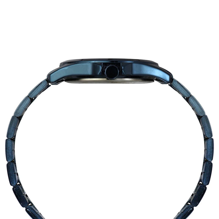 TIMEX Men Blue Round Dial Analog Watch - TW000X137