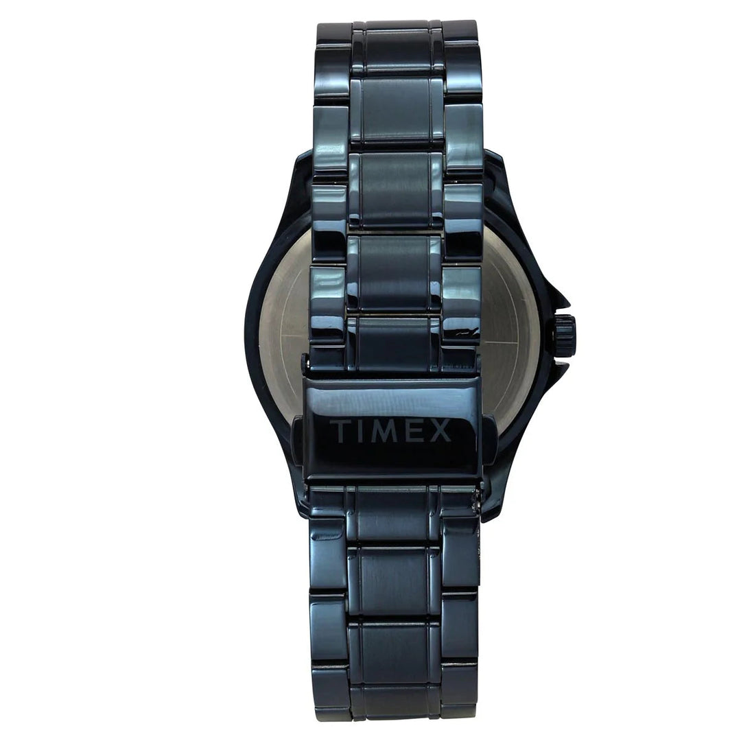 TIMEX Men Blue Round Dial Analog Watch - TW000X137