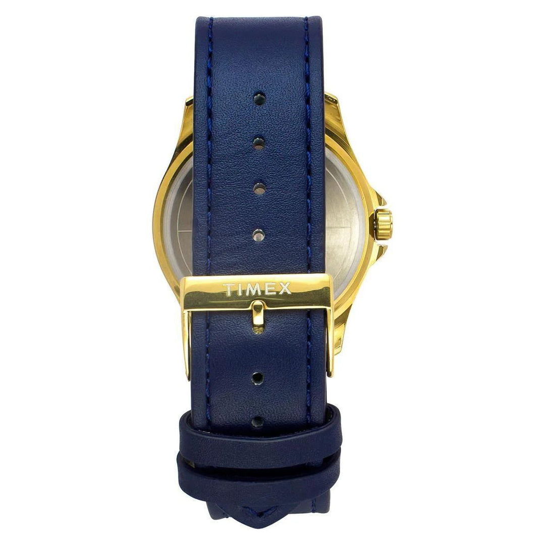 TIMEX Men Blue Round Dial Analog Watch - TW000X140