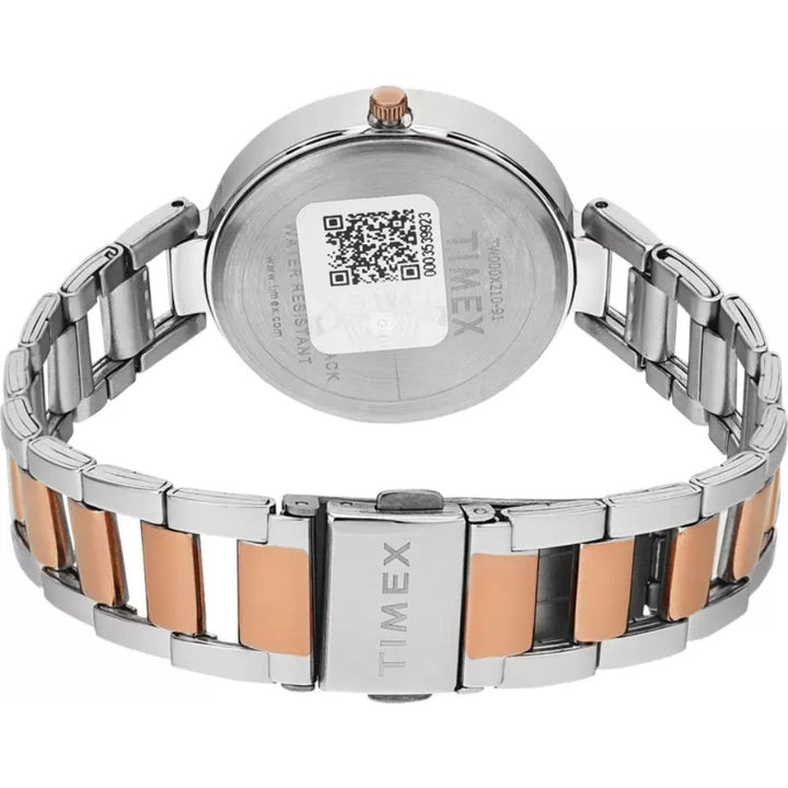 Timex Fashion Women's Teal Green Dial Round Case Multifunction Function Watch -TW000X210