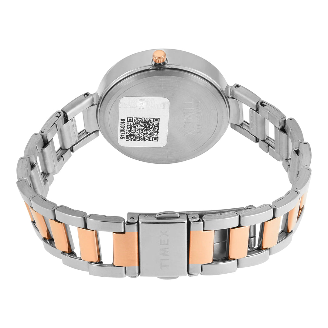 TIMEX Women Blue Round Dial Analog Watch - TW000X269