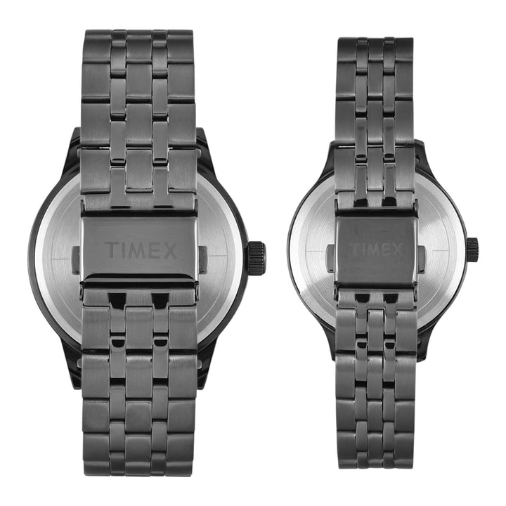 Timex TW00PR318 Green Dial Couple Watch