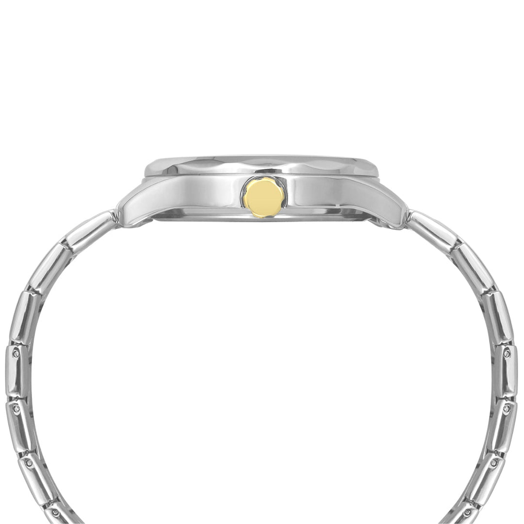 Timex Men Multifunction White Round Brass Dial Watch- TW0TG7616