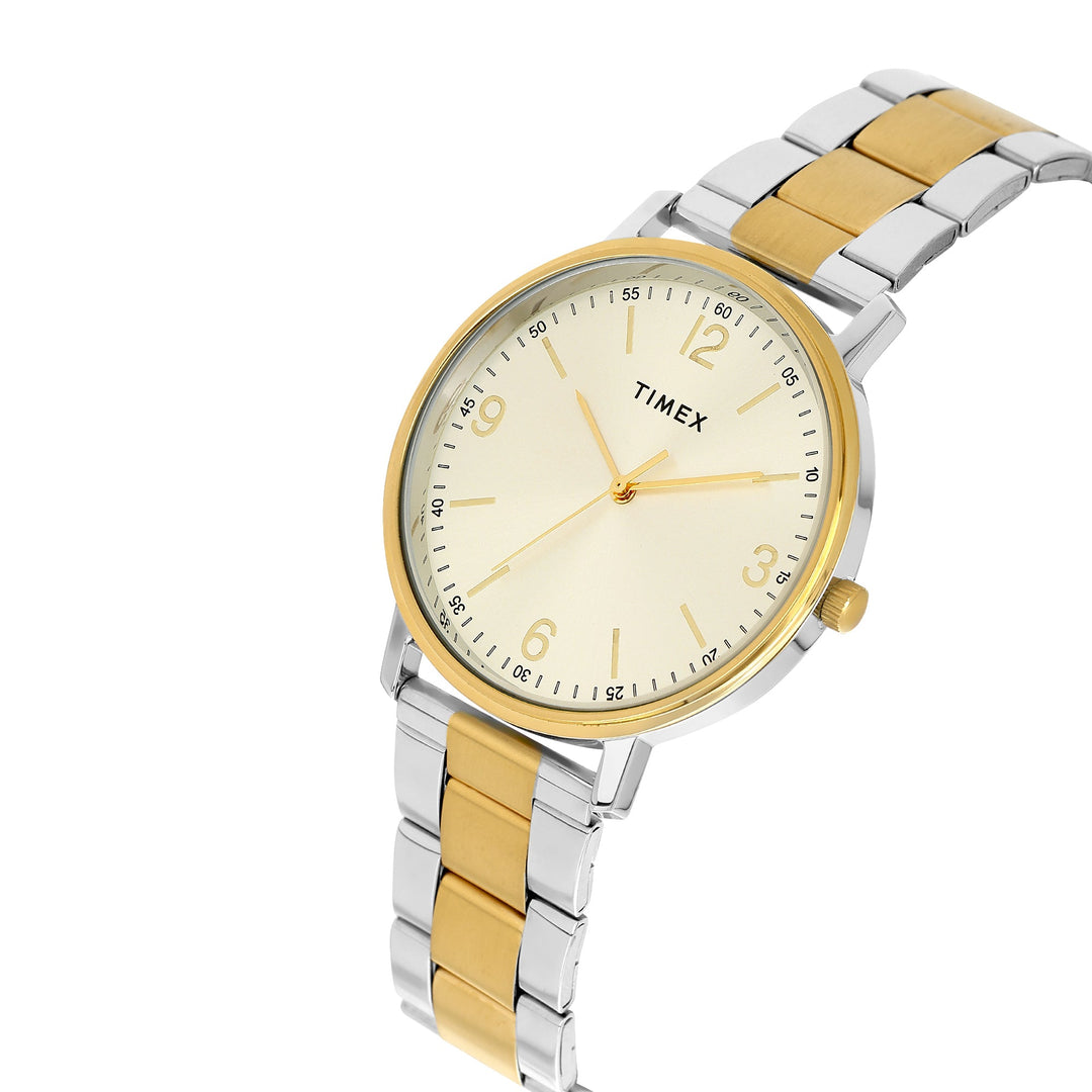 Timex 12,3,6 & 9 Arabic Champ Dial Men's Watch TW0TG8028