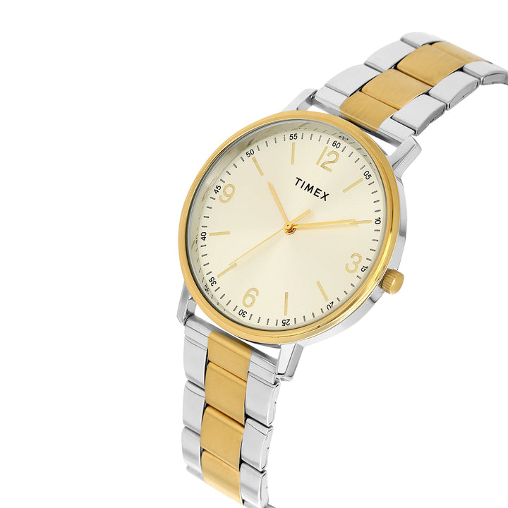 Timex 12,3,6 & 9 Arabic Champ Dial Men's Watch TW0TG8028