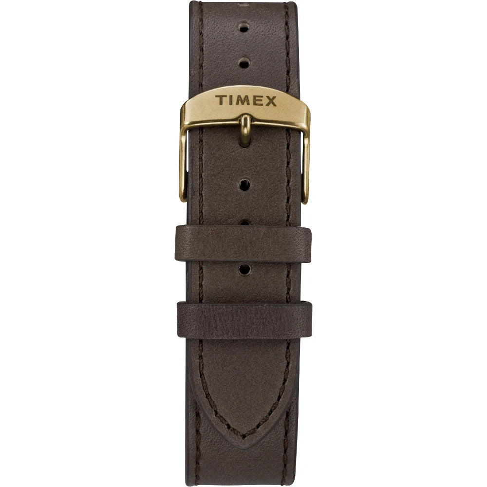 TIMEX Welton 38mm Leather Strap Watch TW2R87900UJ
