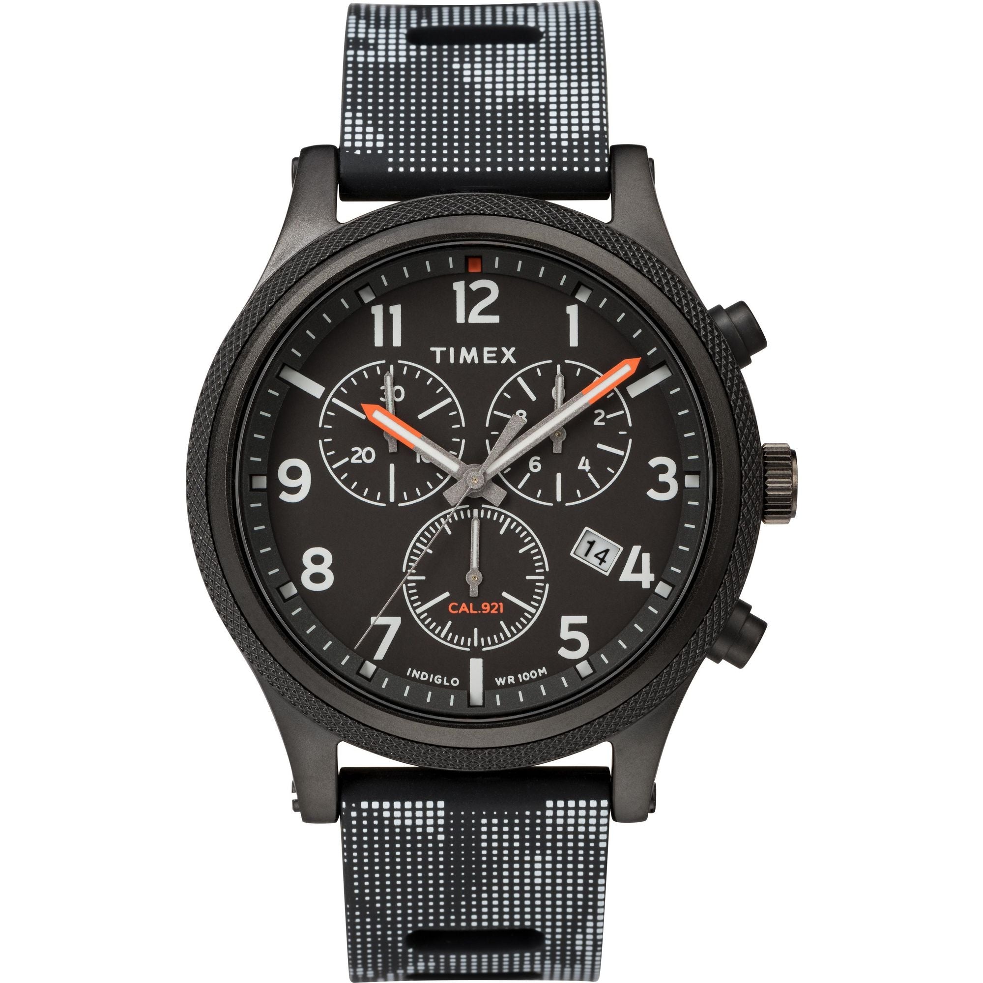 Timex R433 Timex Allied Men Black Round Dial Analog Watch - TW2T33100UJ – The ...