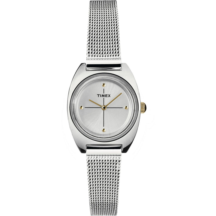 TIMEX Milano Women Silver Round Dial Analog Watch - TW2T37700UJ