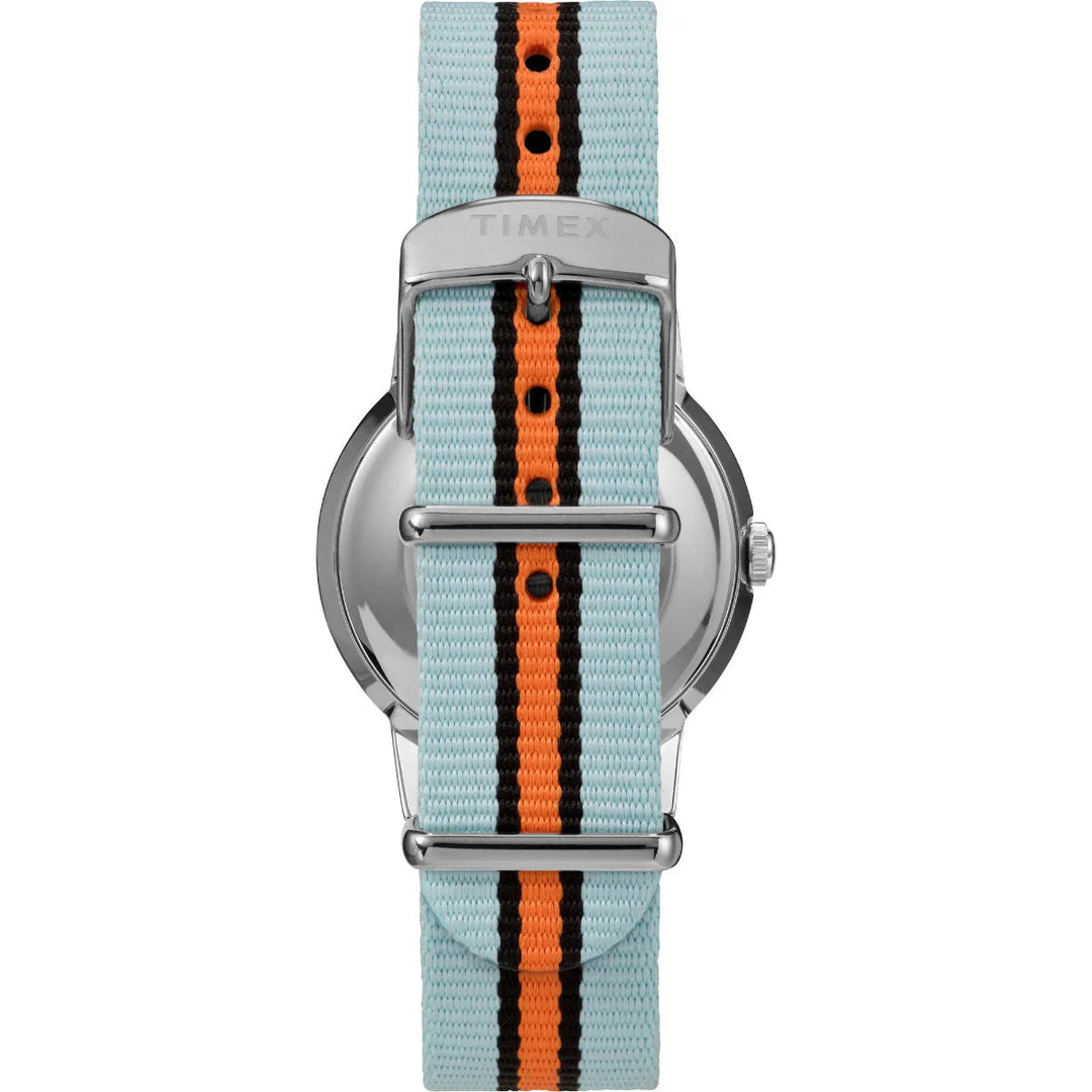 TIMEX Marlin® Hand-Wound California Dial 34mm Fabric Strap Watch TW2U96600U9