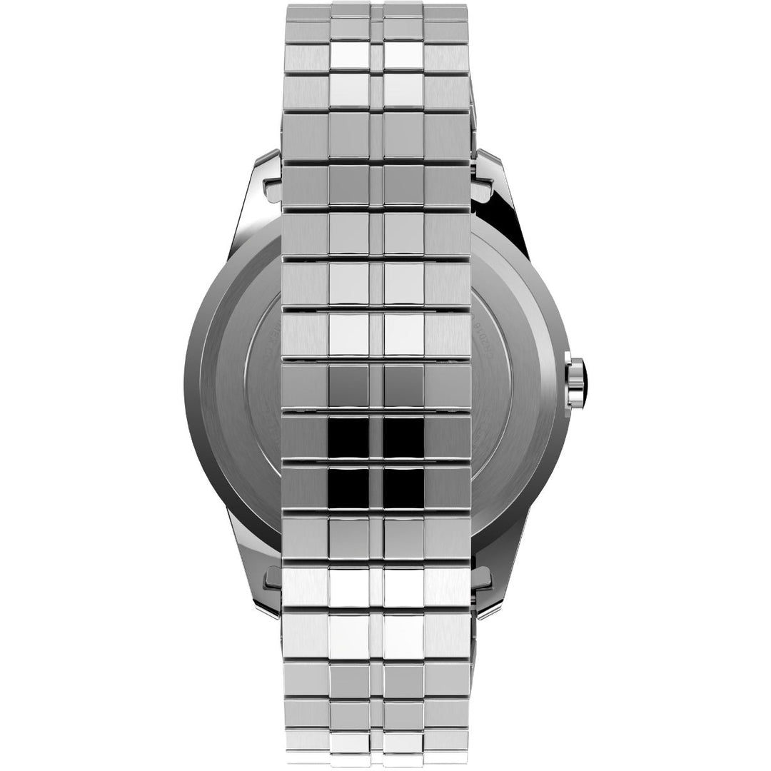 Timex Men Black Round Brass Dial Analog Watch-TW2V04400AP