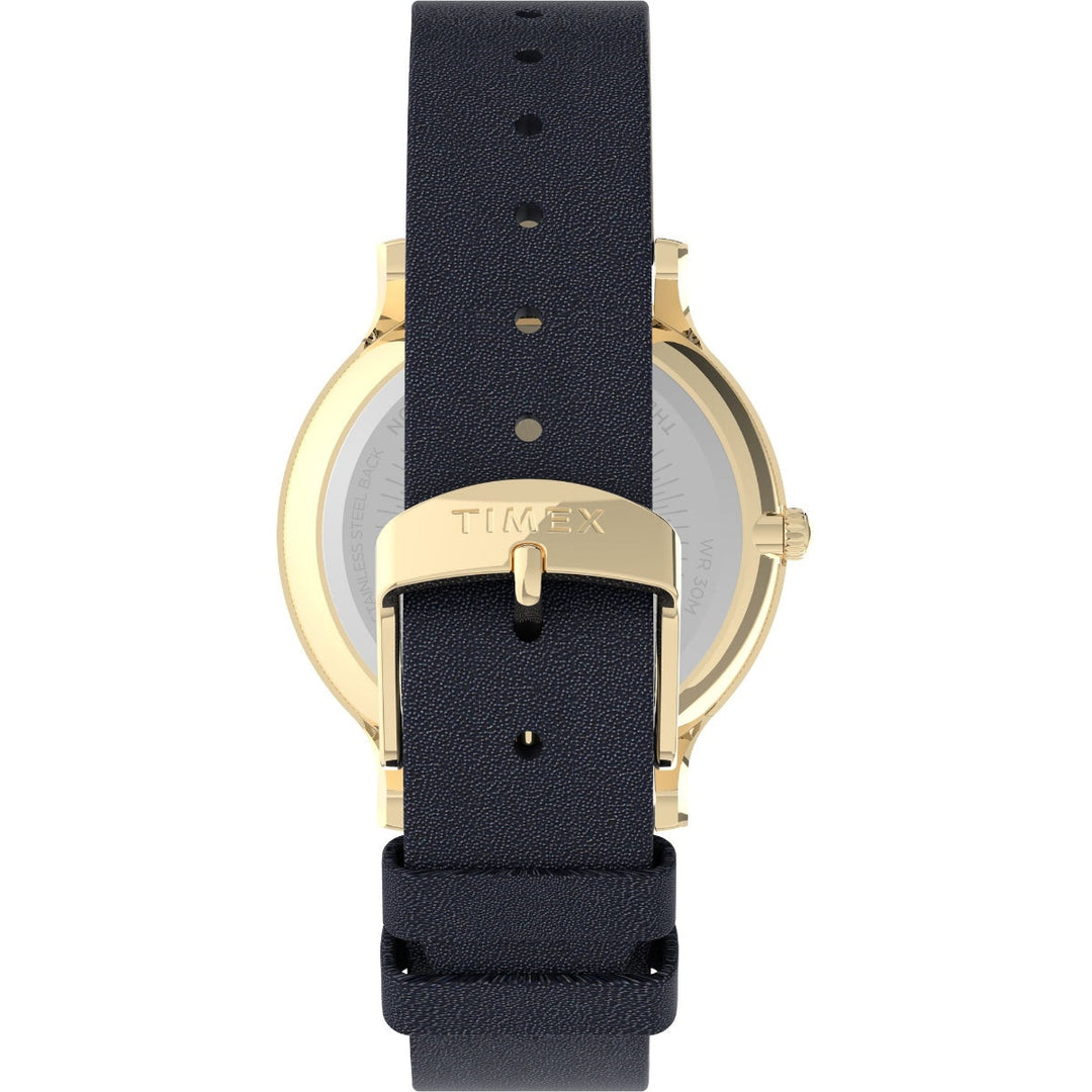 Timex Trend Women White Round Brass Dial Analog Watch -TW2V04900AP