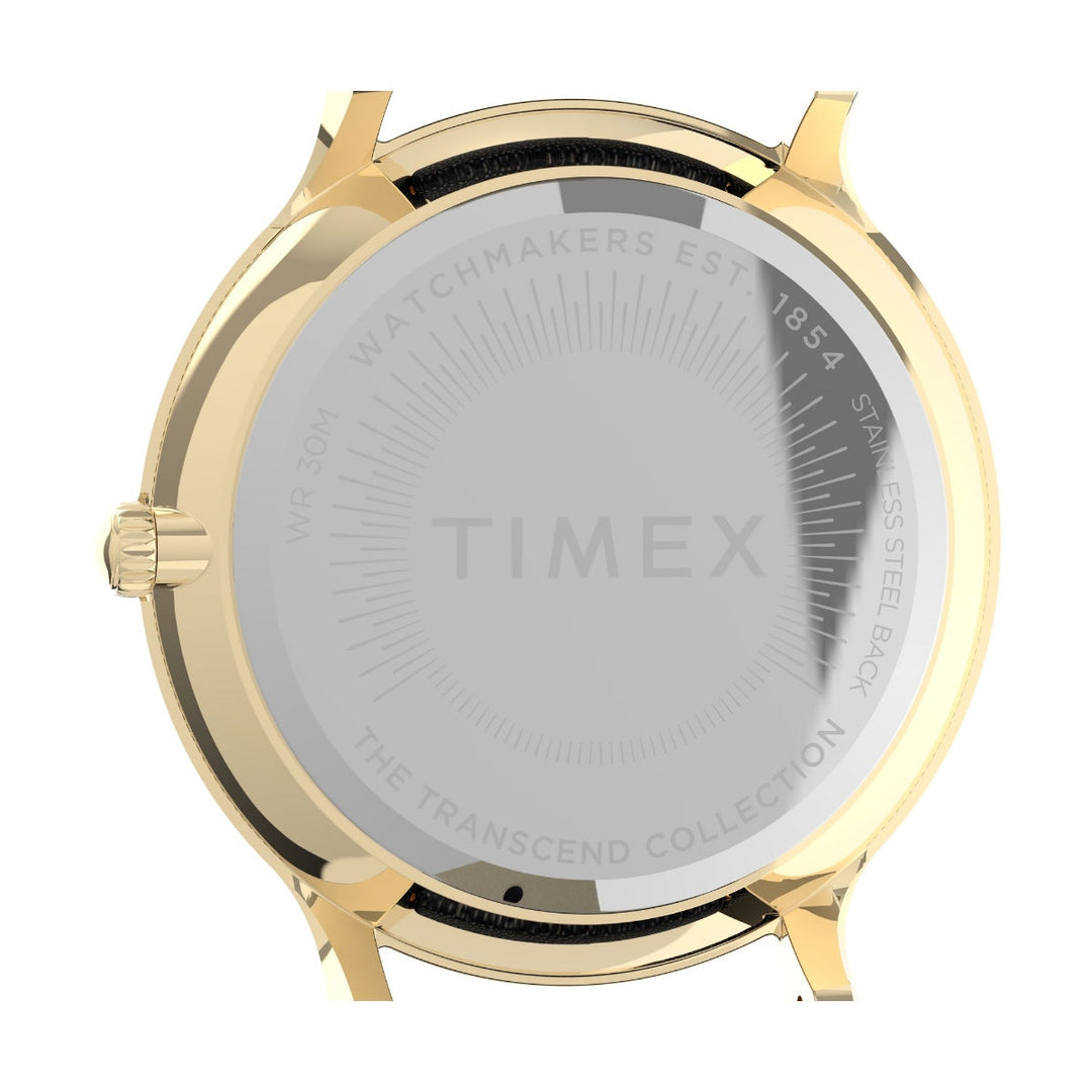 Timex Trend Women White Round Brass Dial Analog Watch -TW2V04900AP