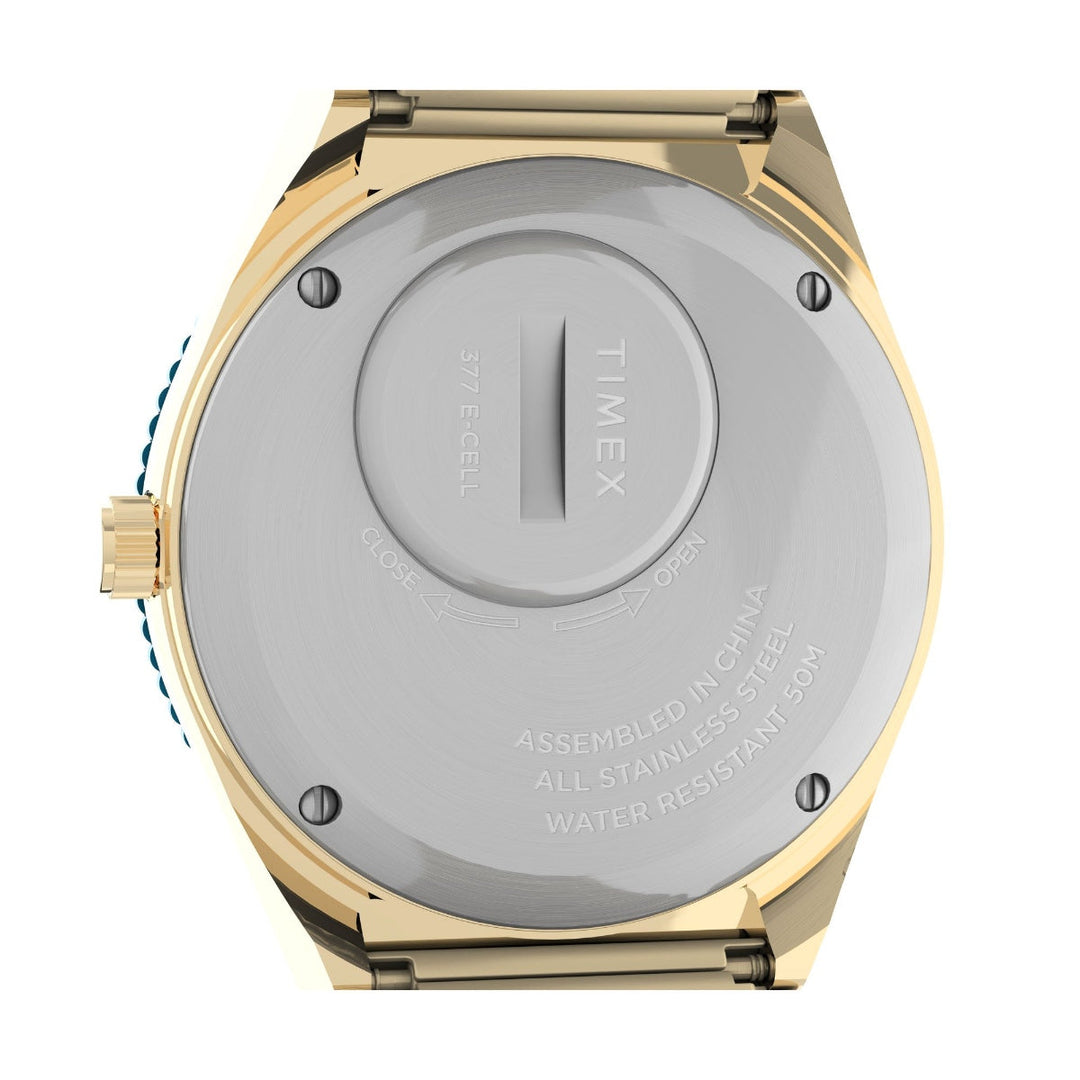 Timex Women Blue Round Stainless Steel Dial Analog Watch-TW2V38500UJ