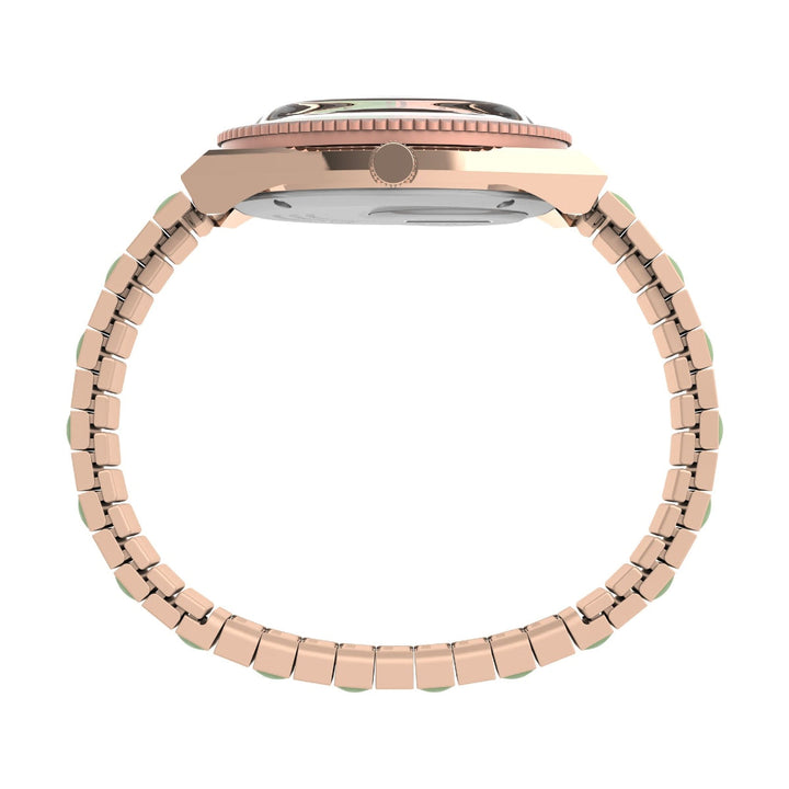 Timex Women Green Round Stainless Steel Dial Analog Watch-TW2V38700UJ