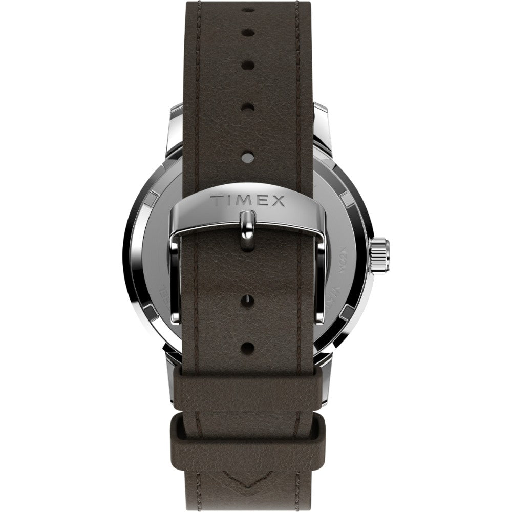 TIMEX Marlin Automatic 40mm Leather Strap Watch TW2V44500U9
