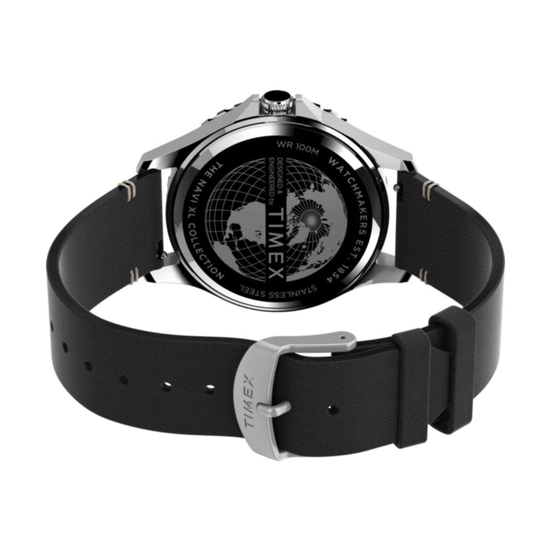 Timex Trend Navi XL 41mm Leather Strap Watch - TW2V45300UJ