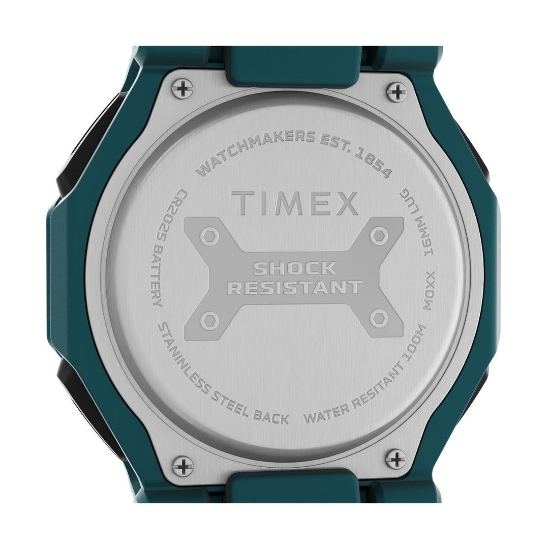 Timex Men Black Resin Square Dial Digital Watch-TW2V59900UJ