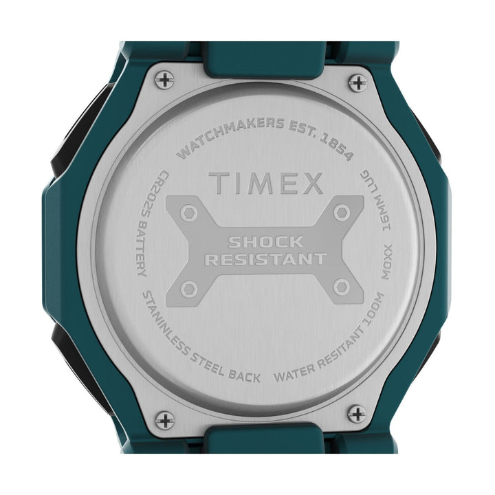 Timex Men Black Resin Square Dial Digital Watch-TW2V59900UJ