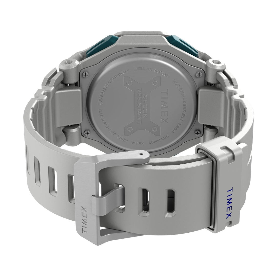 Timex Men Black Resin Square Dial Digital Watch-TW2V63600UJ