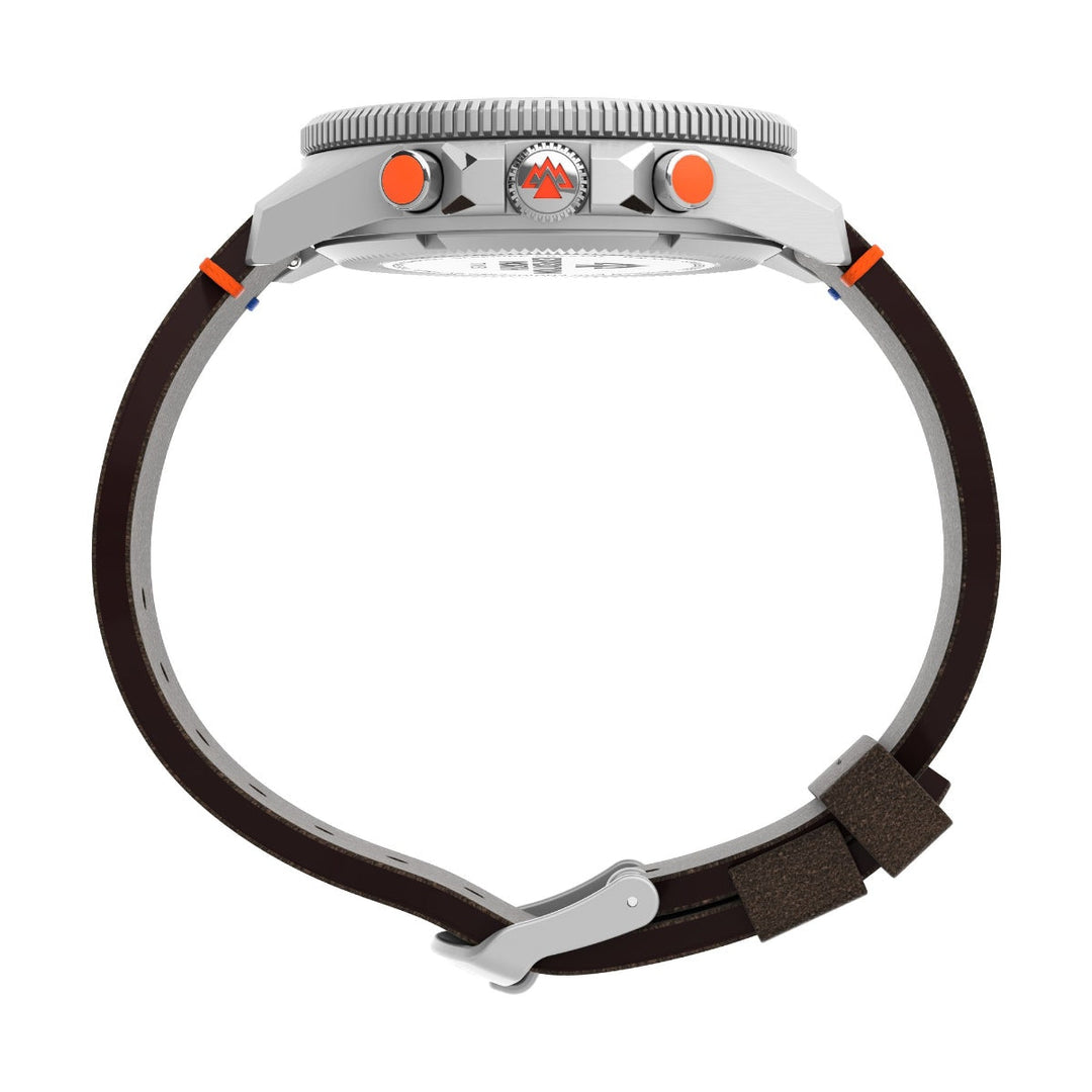 Timex Men Black Stainless Steel Round Dial Analog Watch-TW2V64400X6