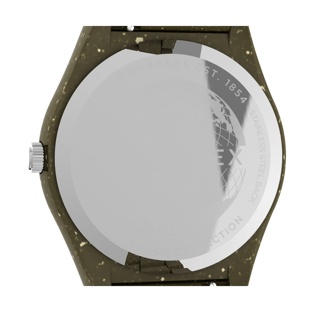 Timex Men Black Plastic Round Dial Analog Watch-TW2V77100X6