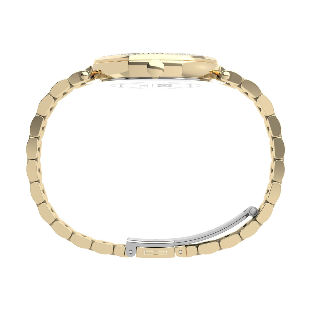 TIMEX UFC Jewel Women Black Octagonal Dial Analog Watch - TW2V83100X6