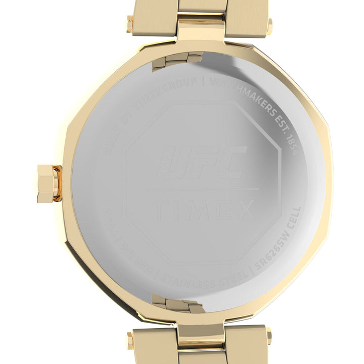 TIMEX UFC Jewel Women Black Octagonal Dial Analog Watch - TW2V83100X6