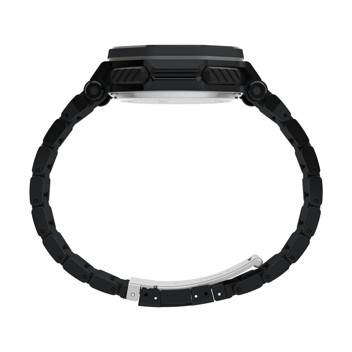 TIMEX UFC Strength Men Black Octagonal Dial Analog Watch - TW2V84800X6