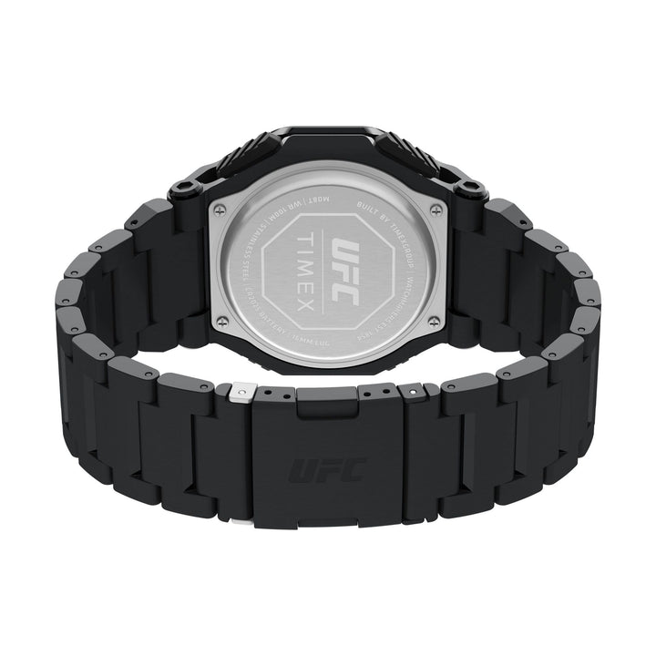 TIMEX UFC Strength Men Black Octagonal Dial Analog Watch - TW2V84800X6