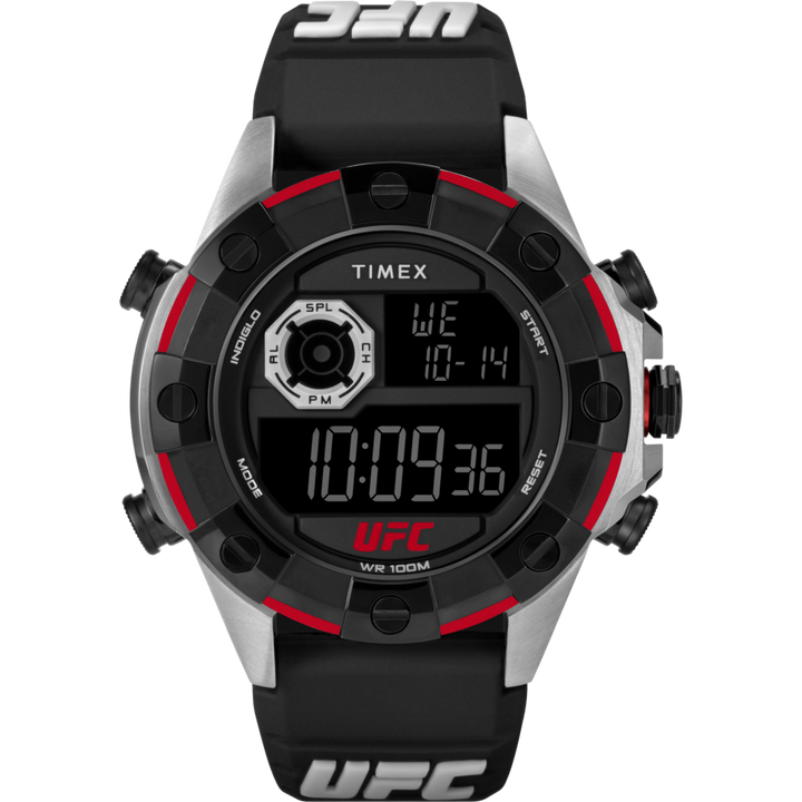 Timex UFC Knockout 49mm Resin Strap Watch-TW2V86700X6