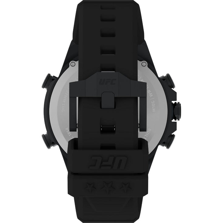 Timex Men Black Round Stainless Steel Dial Digital Watch-TW2V87000X6