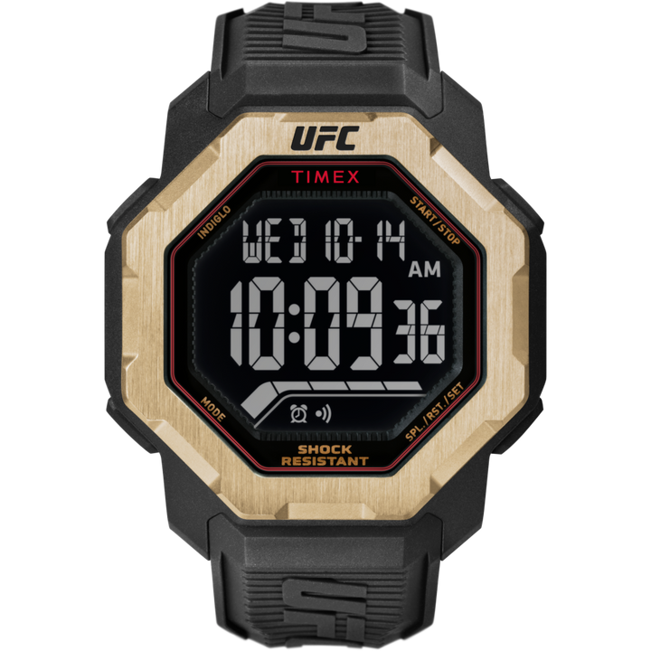 Timex UFC Knockout 49mm Resin Strap Watch-TW2V89000X6