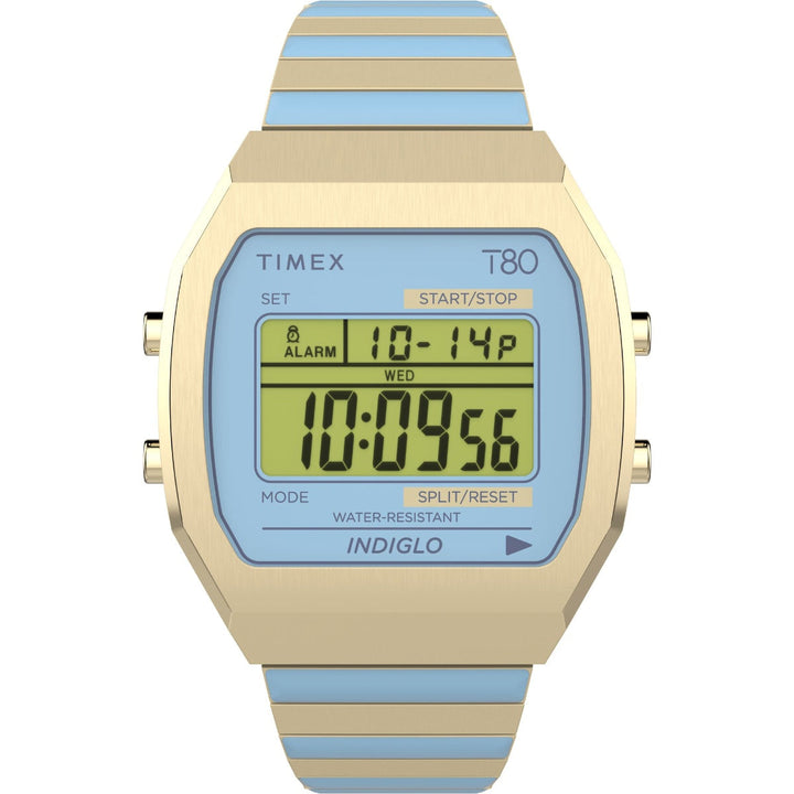 Timex 80 36mm Stainless Steel Expansion Band Watch TW2W40800UJ