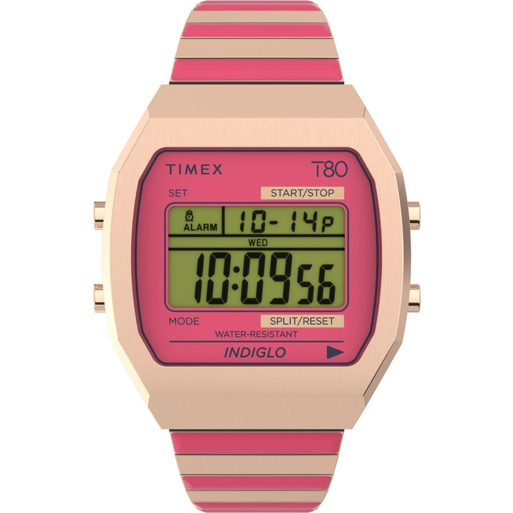 Timex 80 36mm Stainless Steel Expansion Band Watch TW2W41600UJ