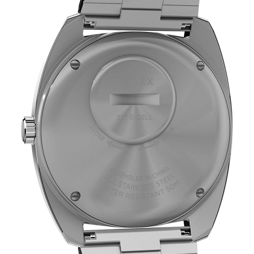 TIMEX Q Timex 1975 Enigma Reissue 37mm Stainless Steel Bracelet Watch TW2W59800UJ