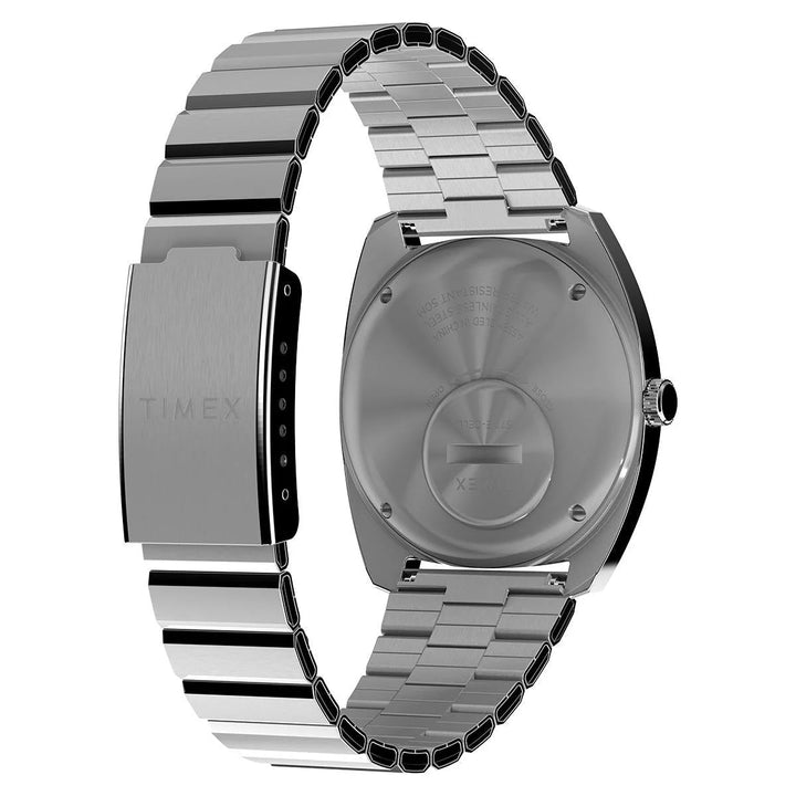 TIMEX Q Timex 1975 Enigma Reissue 37mm Stainless Steel Bracelet Watch TW2W59800UJ