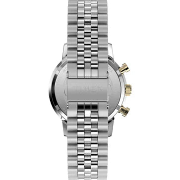 TIMEX Marlin PANDA Men Champagne Round Dial Analog Watch - TW2W60100UJ