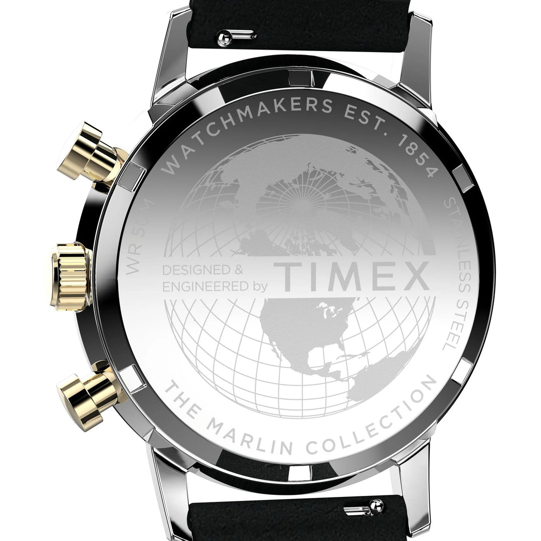 TIMEX Marlin PANDA Men Champagne Round Dial Analog Watch - TW2W60300UJ