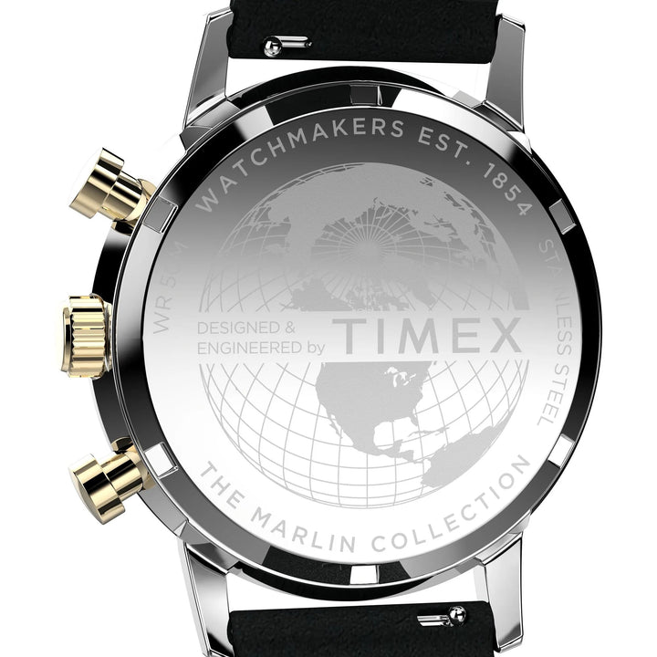 TIMEX Marlin PANDA Men Champagne Round Dial Analog Watch - TW2W60300UJ