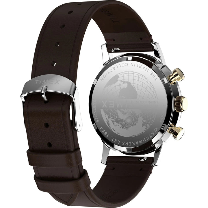 TIMEX Marlin PANDA Men Blue Round Dial Analog Watch - TW2W60400UJ