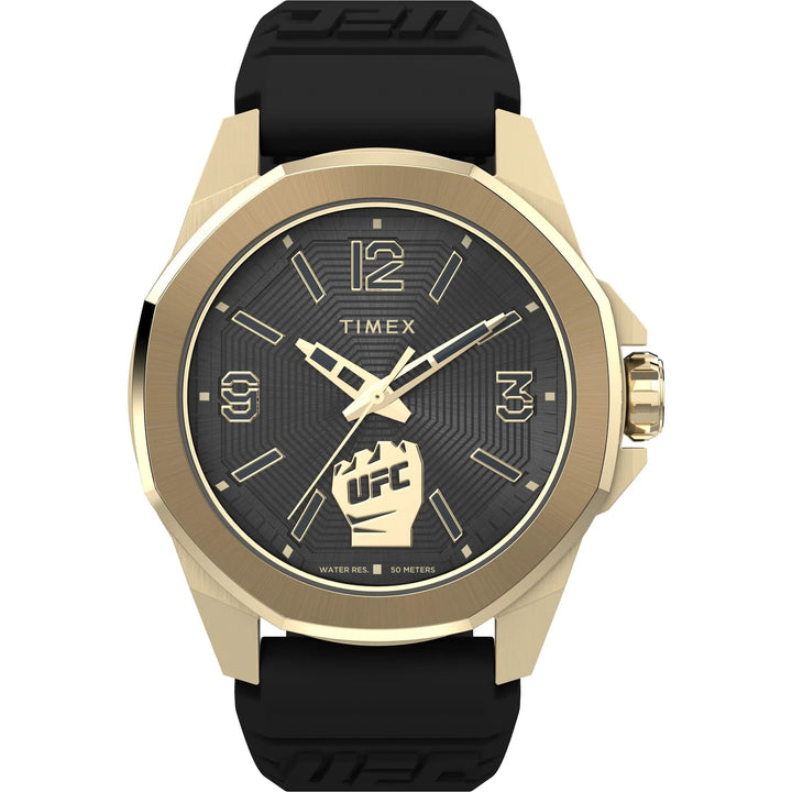 TIMEX UFC Street Men Black Octagonal Dial Analog Watch - TW2W73600UJ