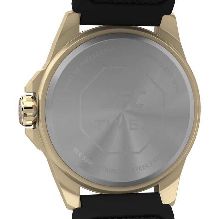 TIMEX UFC Street Men Black Octagonal Dial Analog Watch - TW2W73600UJ