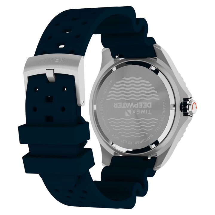 TIMEX Deep Water Blue Round Dial Analog Men's Watch - TW2W81500UJ